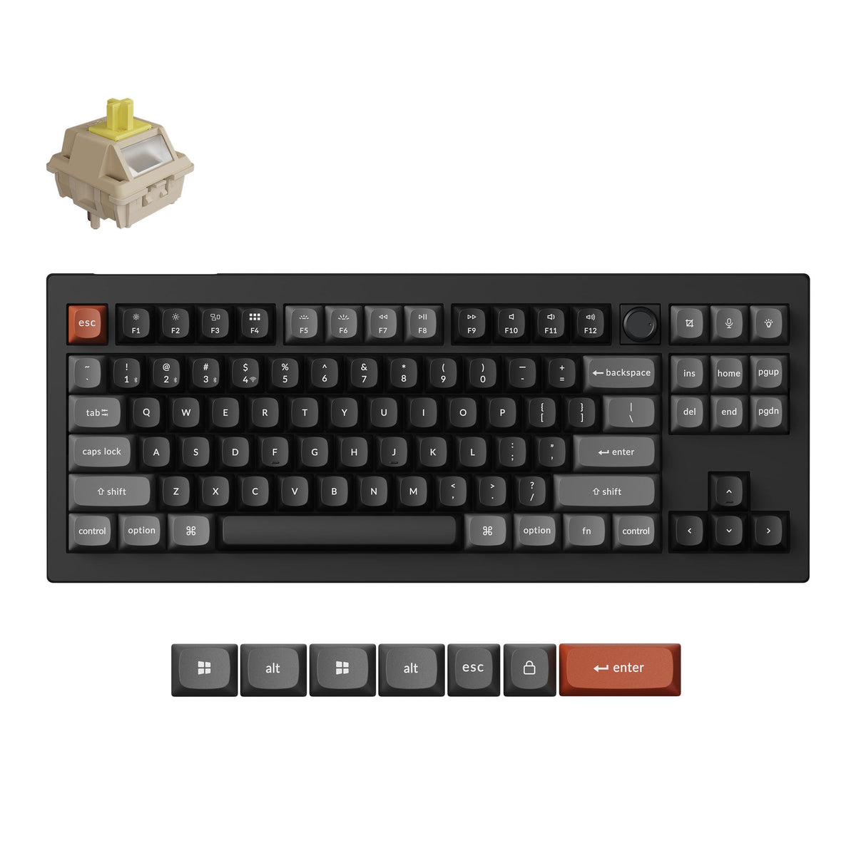 Keychron V3 Ultra 8K Wireless Custom Mechanical Keyboard - image 3