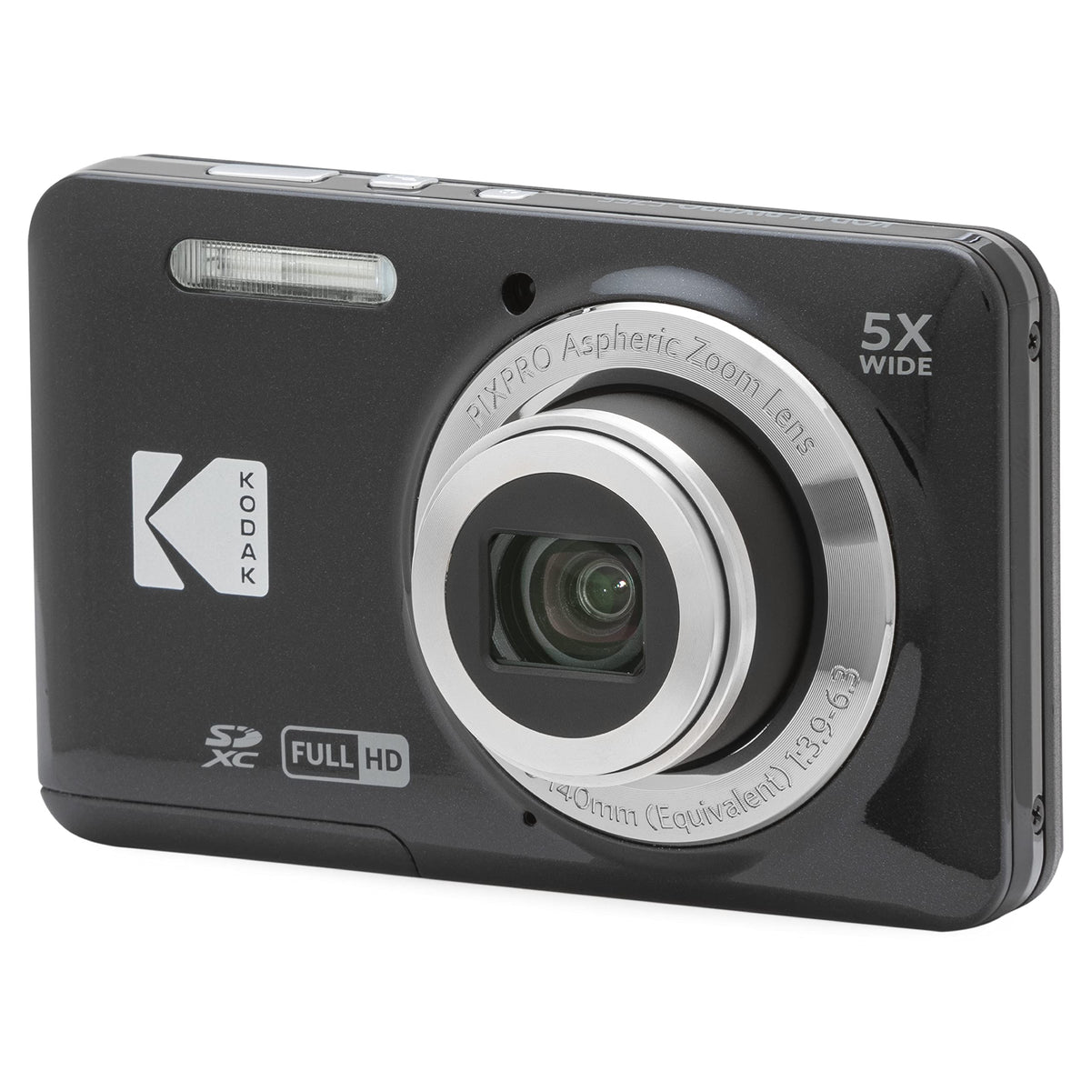 KODAK PIXPRO FZ55 Digital Camera, Black, Standard Kit — image 1