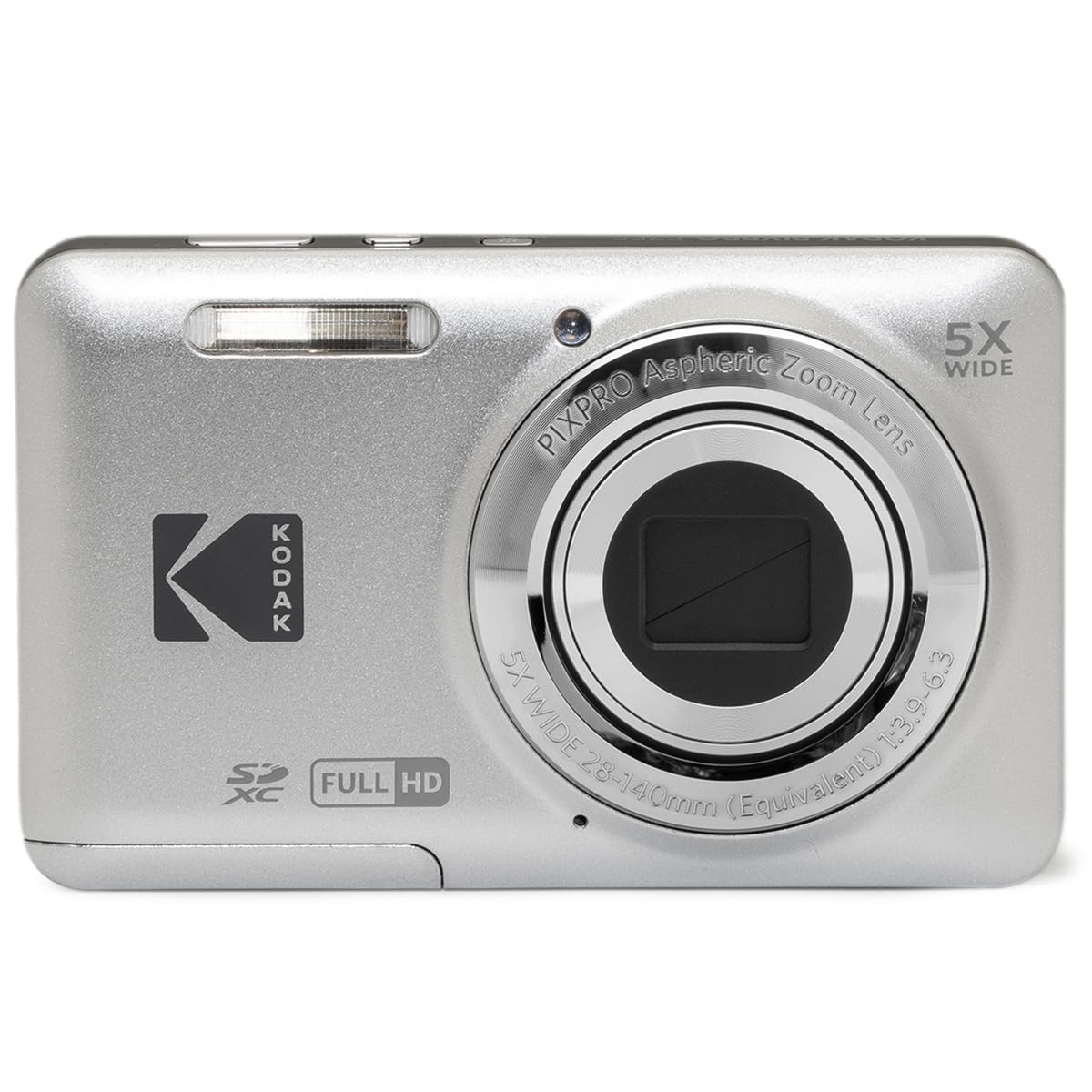 KODAK PIXPRO FZ55 Digital Camera, Silver, Standard Kit — image 2