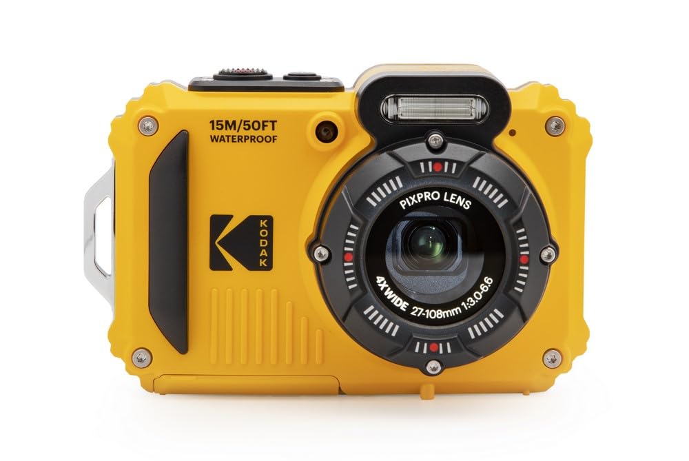 KODAK PIXPRO WPZ2 Waterproof Digital Camera, Yellow - image 2