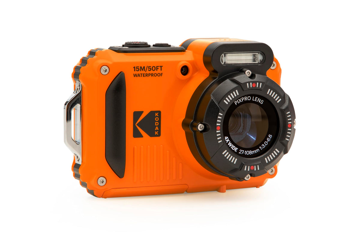 KODAK PIXPRO WPZ2 Waterproof Digital Camera, Orange - image 3