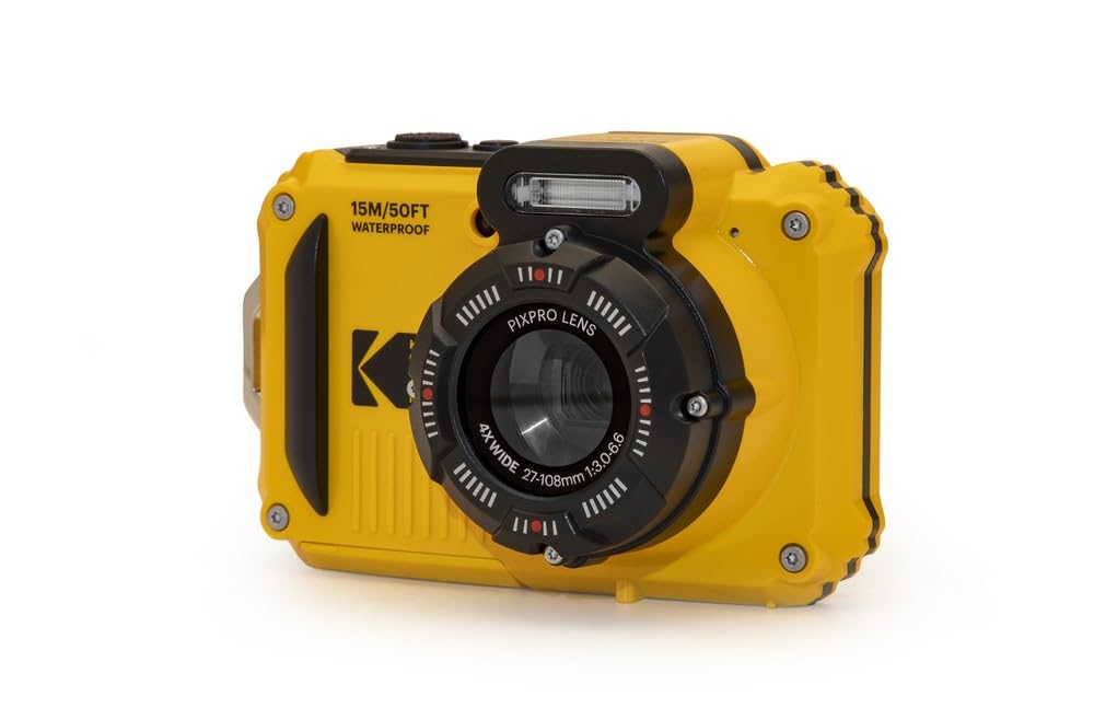 KODAK PIXPRO WPZ2 Waterproof Digital Camera, Yellow - image 3
