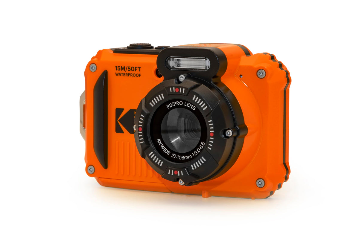 KODAK PIXPRO WPZ2 Waterproof Digital Camera, Orange - image 4