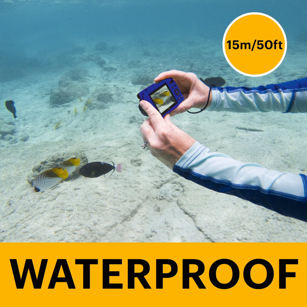 KODAK PIXPRO WPZ2 Waterproof Digital Camera, Blue - image 5