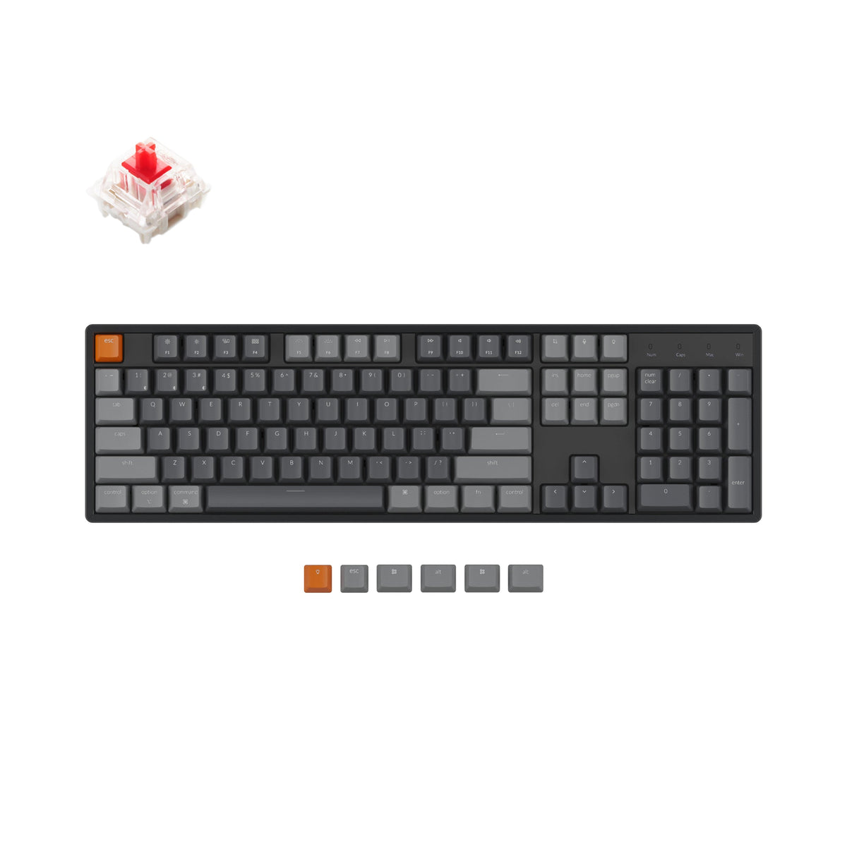 Keychron K10 Wireless Mechanical Keyboard - image 3