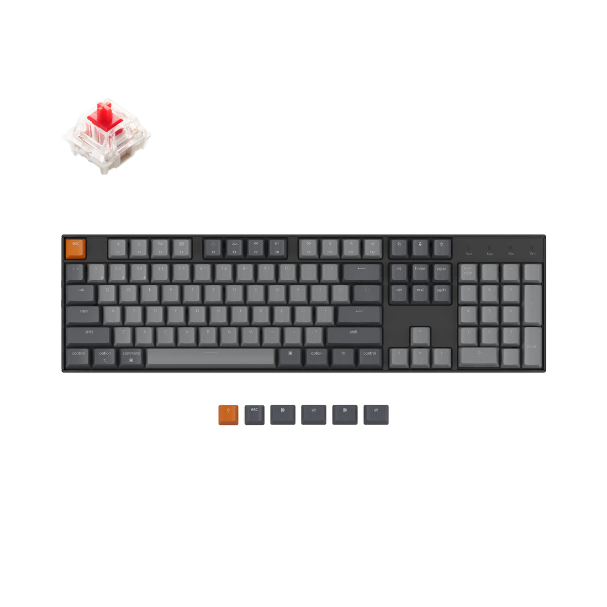 Keychron K10 Wireless Mechanical Keyboard - image 1