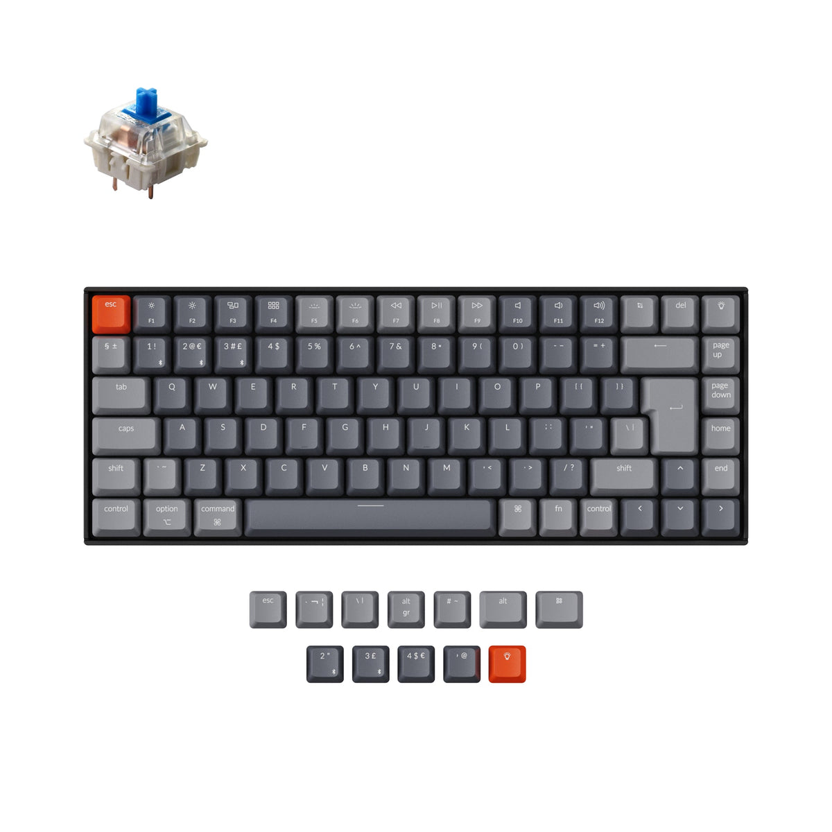 Keychron K2 Wireless Mechanical Keyboard (UK ISO Layout) - Version 2 - image 4