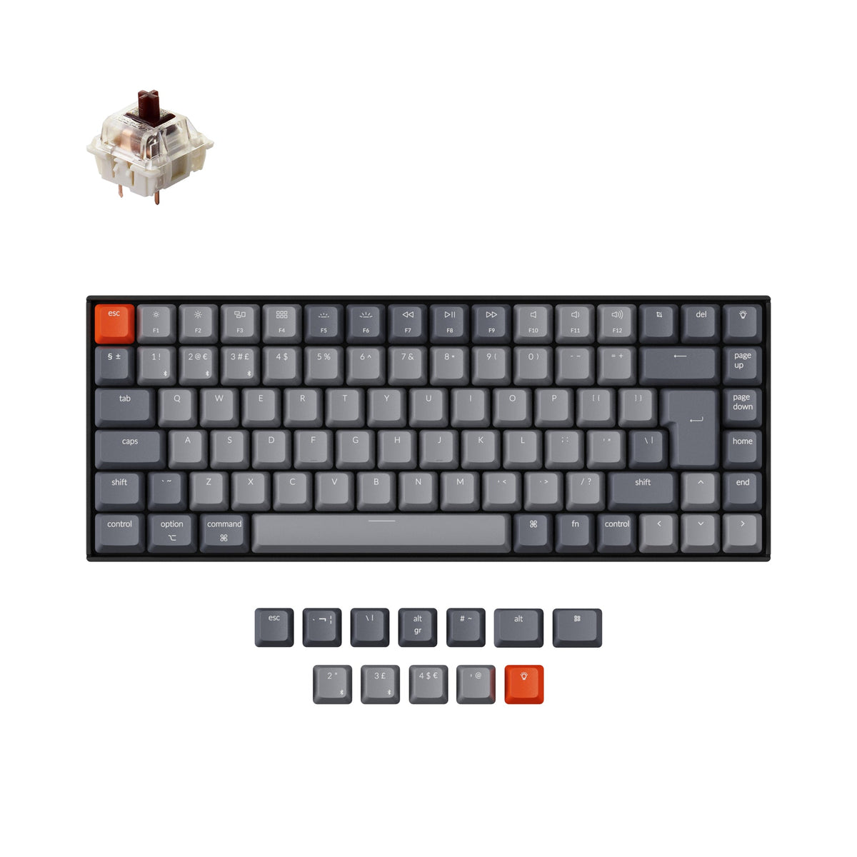 Keychron K2 Wireless Mechanical Keyboard (UK ISO Layout) - Version 2 - image 2